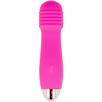 DOLCE VITA - VIBRADOR RECARGABLE THREE ROSA 7 VELOCIDADES · DOLCE VITA · Para Clítoris