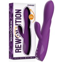 REWOLUTION - REWORABBIT VIBRADOR FLEXIBLE CON RABBIT · REWOLUTION · Para Clítoris