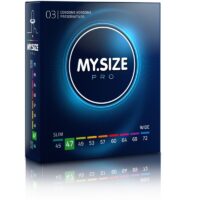MY SIZE - PRO PRESERVATIVOS 47 MM 3 UNIDADES · MY SIZE · Adáptalo a tu tamaño exacto