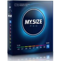 MY SIZE - PRO PRESERVATIVOS 72 MM 3 UNIDADES · MY SIZE · Tamaño XL (Grandes)