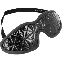 BEGME - BLACK EDITION ANTIFAZ ELÁSTICO CON FORRO DE NEOPRENO · BEGME FETISH GAMES · Antifaces
