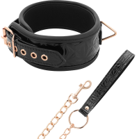 BEGME - BLACK EDITION COLLAR CUERO VEGANO CON FORRO DE NEOPRENO · BEGME FETISH GAMES · Collares