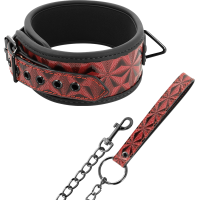 BEGME - RED EDITION COLLAR CUERO VEGANO CON FORRO DE NEOPRENO · BEGME FETISH GAMES · Collares