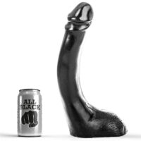 ALL BLACK - DILDO NEGRO 29 CM FISTING · ALL BLACK · Penes realísticos