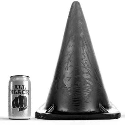 ALL BLACK - PLUG TRIANGULAR 30 CM · ALL BLACK · Anal