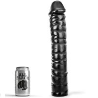 ALL BLACK - DONG 38 CM · ALL BLACK · Penes realísticos