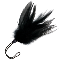 DARKNESS - PLUMA ESTIMULADORA NEGRO 17 CM · DARKNESS · Plumas