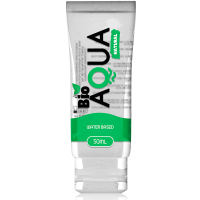 BIOAQUA LUBRICANTE INGREDIENTES NATURALES BASE AGUA 50 ML · AQUA · BIO ECOLOGICO
