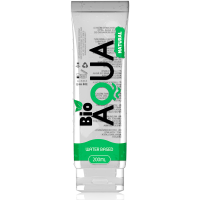 BIOAQUA LUBRICANTE INGREDIENTES NATURALES BASE AGUA 200 ML · AQUA · BIO ECOLOGICO