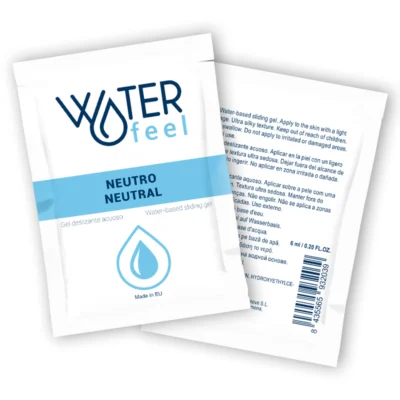 WATERFEEL - GEL DESLIZANTE BASE AGUA NEUTRO 6 ML · WATERFEEL · BASE AGUA