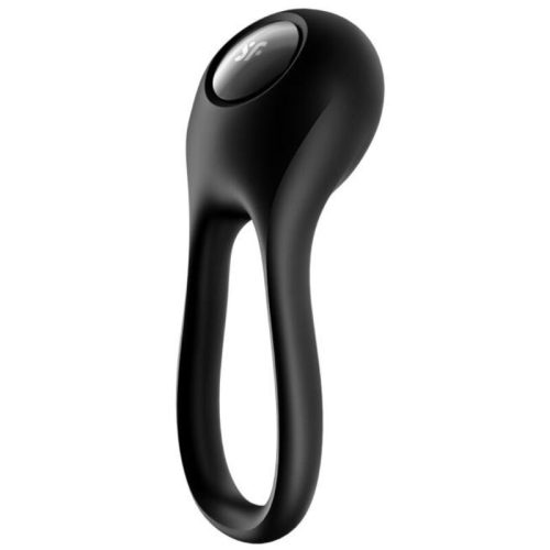 SATISFYER – MAJESTIC DUO ANILLO VIBRADOR NEGRO
