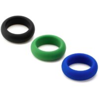 JE JOUE - SILICONE SET ANILLOS PENE DE SILICONA · JE JOUE · Anillos sin vibración