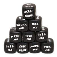 DIABLO PICANTE - DADO DE ACCIÓN NEGRO · DIVERTY SEX · Juego de Dados
