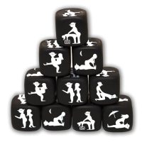 DIABLO PICANTE - DADO DE POSTURAS NEGRO · DIVERTY SEX · Juego de Dados