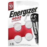 ENERGIZER - PILA BOTON LITIO CR2032 3V BLISTER*4 · ENERGIZER · Pilas Alcalinas