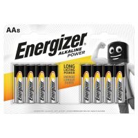ENERGIZER - ALKALINE POWER PILA ALCALINA AA LR6 BLISTER*8 · ENERGIZER · Pilas Alcalinas
