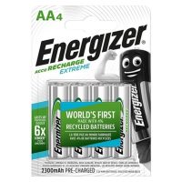 ENERGIZER - EXTREME PILA RECARGABLE HR6 AA 2300mAh BLISTER*4 · ENERGIZER · Pilas Recargables