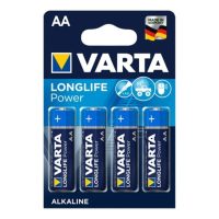 VARTA – LONGLIFE POWER PILA ALCALINA AA LR6 BLISTER*4
