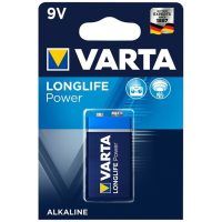VARTA - LONGLIFE POWER PILA ALCALINA 9V LR61 BLISTER*1 · VARTA · Pilas Alcalinas