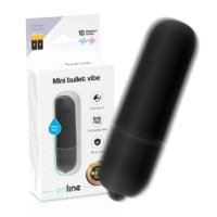 ONLINE - MINI BALA VIBRADORA NEGRO · ONLINE · Balas vibradoras