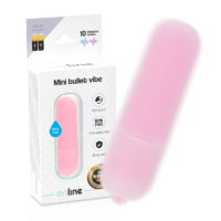ONLINE - MINI BALA VIBRADORA ROSA · ONLINE · Para Clítoris