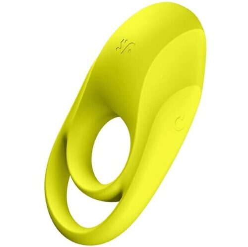 SATISFYER - SPECTACULAR DUO ANILLO VIBRADOR AMARILLO · SATISFYER · Anillos con Vibración