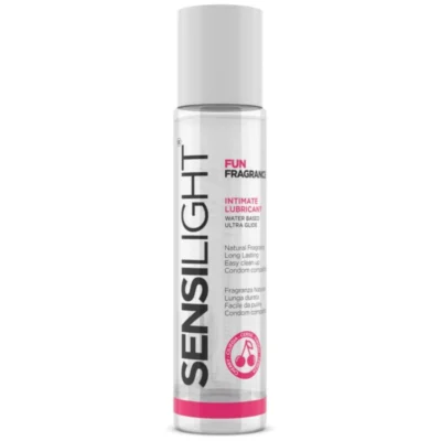 INTIMATELINE - SENSILIGHT LUBRICANTE BASE AGUA CEREZA 60 ML · INTIMATELINE · Con deliciosos Sabores