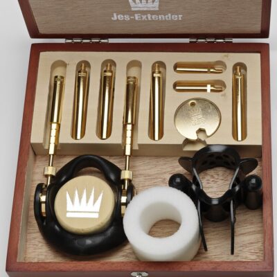 JES-EXTENDER - BAÑADO EN ORO ALARGAMIENTO DE PENE · JES-EXTENDER · Extensor Mecánico Pene