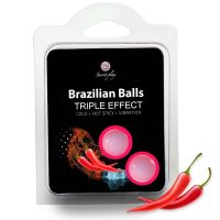 SECRETPLAY - SET 2 BRAZILIAN BALLS TRIPLE EFECTO · SECRETPLAY · Bolas Brazilian Balls