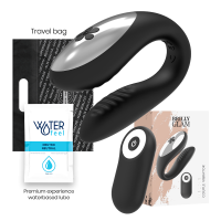 BRILLY GLAM - WE LOVE VIBRADOR PARA PAREJAS CONTROL REMOTO NEGRO · BRILLY GLAM · Vibradores control remoto