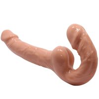 BAILE - ULTRA PASSIONATE HARNESS DILDO CON ARNÉS SIN SUJECIÓN · BAILE · Penes dobles