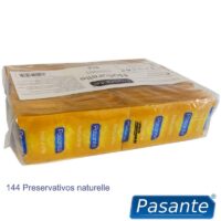PASANTE - PRESERVATIVOS NATURELLE BOLSA 144 UNIDADES · PASANTE · Cajas de 30 a 288