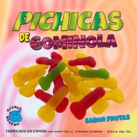DIABLO GOLOSO - PICHITAS DE GOMINOLA FRUTAS · DIVERTY SEX · Golosinas Divertidas