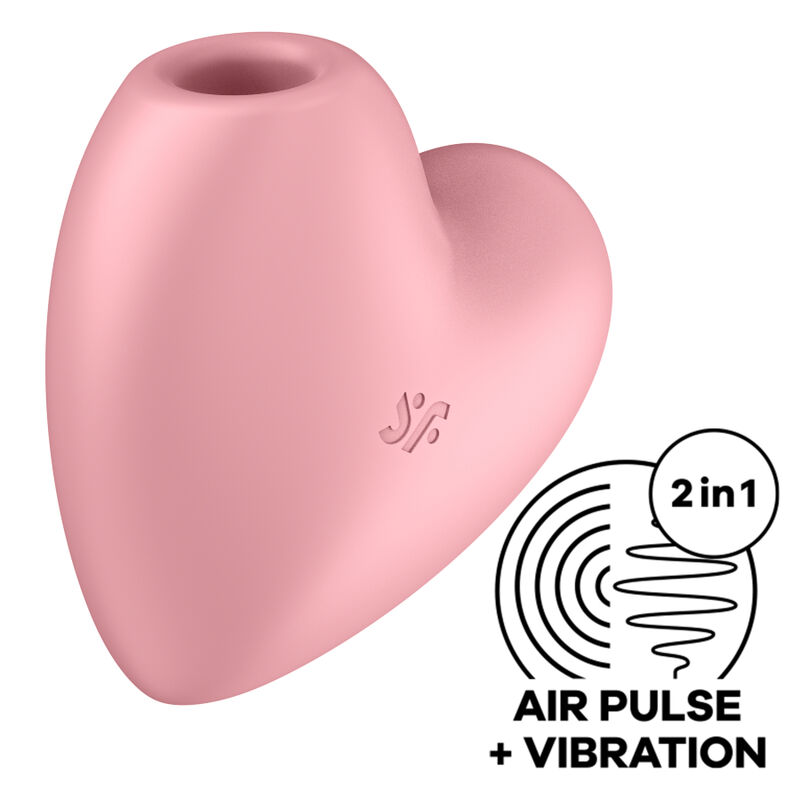 SATISFYER - CUTIE HEART ESTIMULADOR Y VIBRADOR AZUL 1 SATISFYER - CUTIE HEART ESTIMULADOR Y VIBRADOR AZUL
