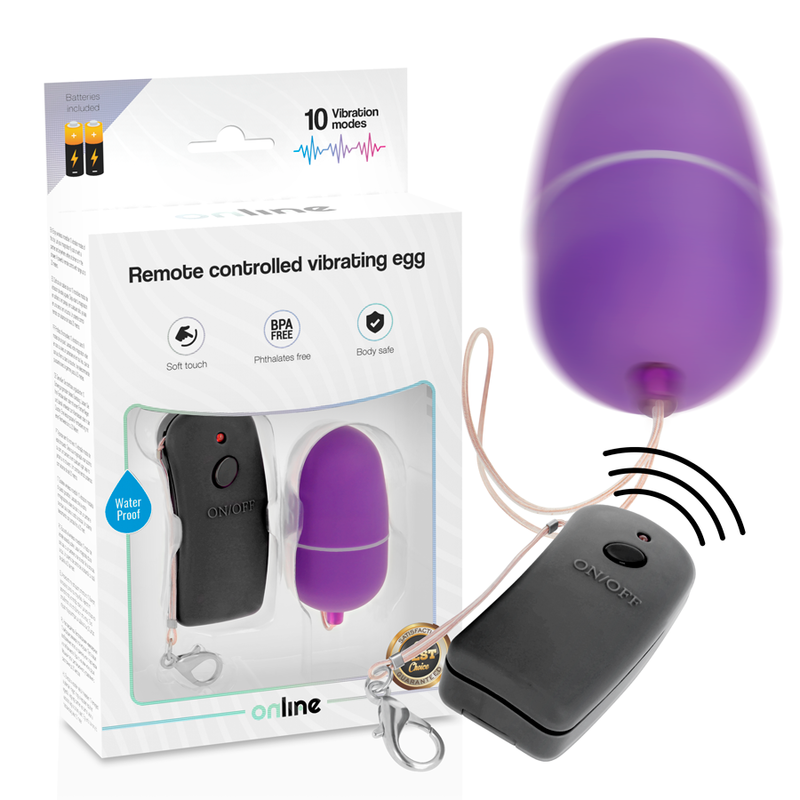 ONLINE - HUEVO VIBRADOR CON MANDO CONTROL REMOTO LILA 15 img 124740 65e48e32c7a051a32c3672c3fb39b2f2 1