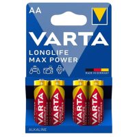 VARTA – MAX POWER PILA ALCALINA AA LR6 BLISTER*4