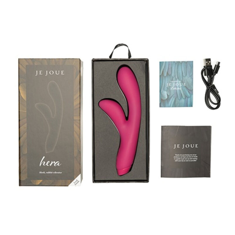 JE JOUE - HERA VIBRADOR RABBIT - FUCSIA 5 JE JOUE - HERA VIBRADOR RABBIT - FUCSIA - Imagen 5