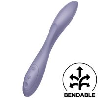 SATISFYER - G-SPOT FLEX 2 MULTI VIBRADOR MORADO · SATISFYER · 100% Sumergible