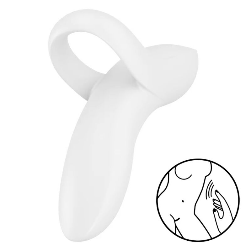 SATISFYER - BOLD LOVER DEDAL VIBRADOR BLANCO 11 img 127170 ad6d7fb49dad0ce737781c2ff8aa31d5 1