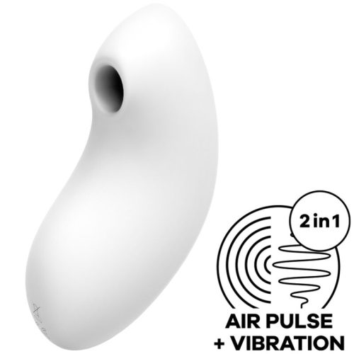 SATISFYER VULVA LOVER 2 ESTIMULADOR Y VIBRADOR – AZUL