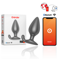 ONINDER - RIO PLUG ANAL VIBRADOR NEGRO - APP GRATUITA · ONINDER · Vibradores HI-TECH