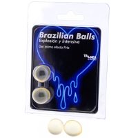 TALOKA - BRAZILIAN BALLS GEL EXCITANTE EFECTO FRIO Y VIBRACIÓN 2 BOLAS · DIVERTY SEX · Bolas Brazilian Balls