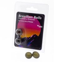 TALOKA - BRAZILIAN BALLS GEL EXCITANTE EFECTO POWER 2 BOLAS · DIVERTY SEX · Bolas Brazilian Balls