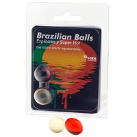 TALOKA - BRAZILIAN BALLS GEL EXCITANTE EFECTO SUPER CALIENTE 2 BOLAS · DIVERTY SEX · Bolas Brazilian Balls