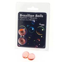 TALOKA - BRAZILIAN BALLS GEL EXCITANTE EFECTO VIBRACIÓN 2 BOLAS · DIVERTY SEX · Bolas Brazilian Balls