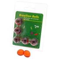 TALOKA - BRAZILIAN BALLS GEL ÍNTIMO FRESA CEREZA 5 BOLAS · DIVERTY SEX · Bolas Brazilian Balls