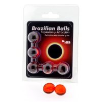 TALOKA - BRAZILIAN BALLS GEL EXCITANTE EFECTO CALOR Y FRÍO 5 BOLAS · DIVERTY SEX · Efecto Frío