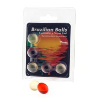 TALOKA - BRAZILIAN BALLS GEL EXCITANTE EFECTO SUPER CALIENTE 5 BOLAS · DIVERTY SEX · Bolas Brazilian Balls