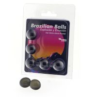 TALOKA - BRAZILIAN BALLS GEL EXCITANTE EFECTO POWER 5 BOLAS · DIVERTY SEX · Bolas Brazilian Balls