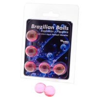 TALOKA - BRAZILIAN BALLS GEL EXCITANTE EFECTO VIBRACIÓN REFRESCANTE 5 BOLAS · DIVERTY SEX · Bolas Brazilian Balls